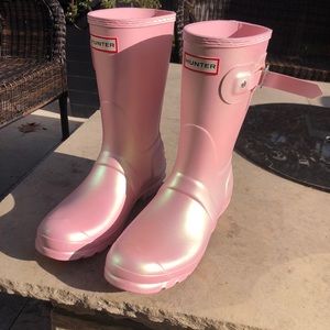 Hunter women’s original short nebula rain boots